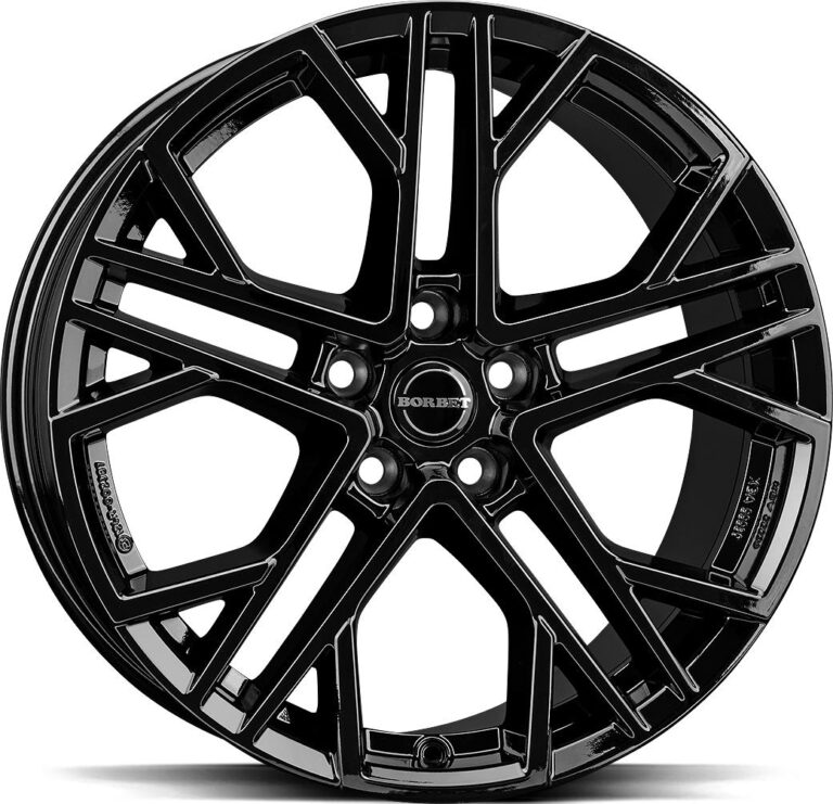 BORBET XV Black Gloss 8,5x19 5x112 ET30 CB72.5 60° 910 kg