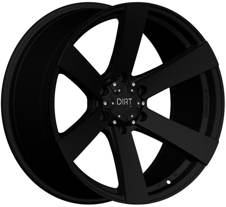 D91 Flatblack 9x18 6/139,7 ET20 CB106,1 60°
