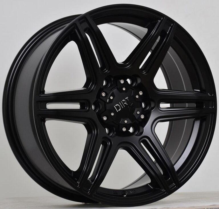 D47 Flatblack 8x17 6/139,7 ET38 CB93,1 60°