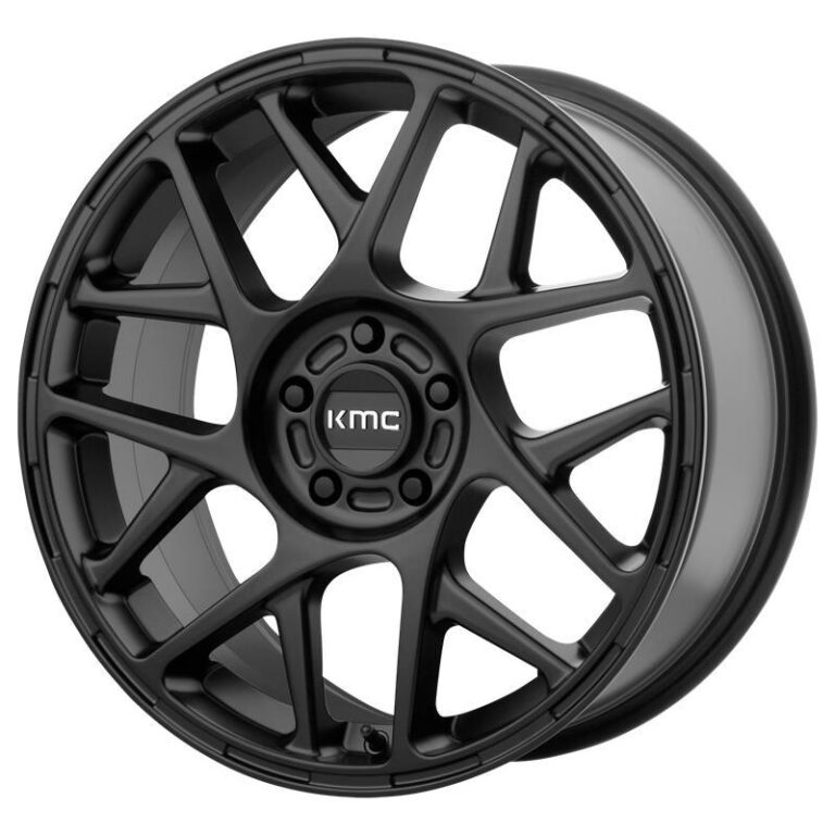 KM708 Satin Black 8x17 5/120 ET38 CB74,1 60°