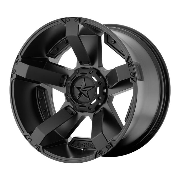XD811 Matte Black Black 8x17 5x127 ET10 CB78.3 60° 1133 kg