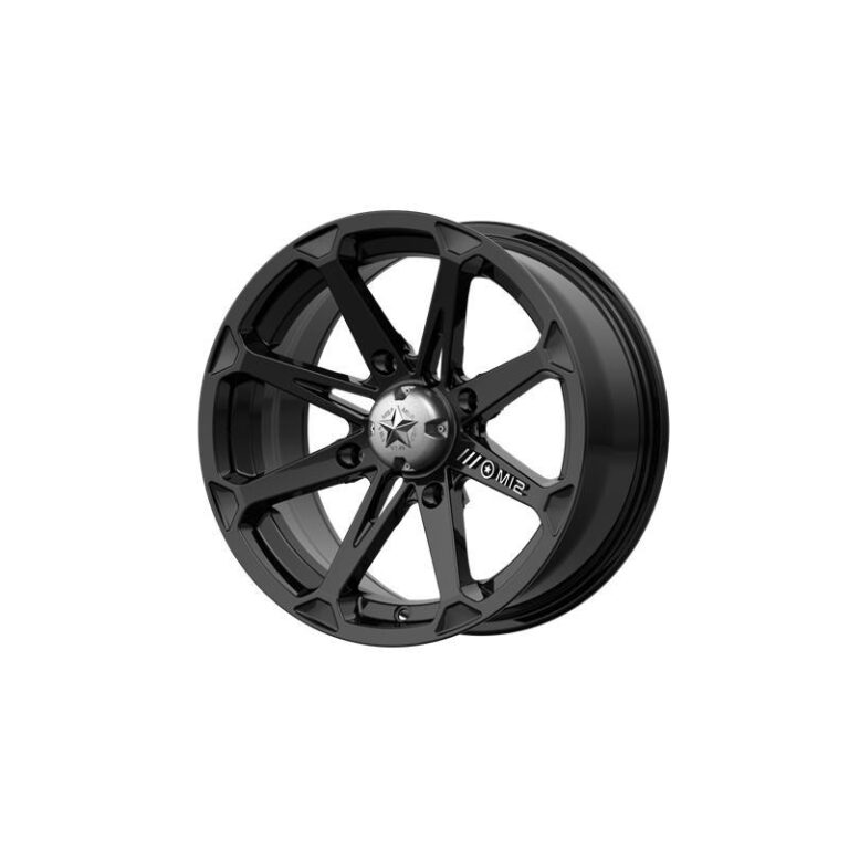 MA12 Gloss Black 7x14 4/110 ET-47 CB86,0 60°