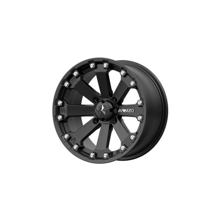 MA20 Satin Black 7x16 4/156 ET0 CB132,0 60°