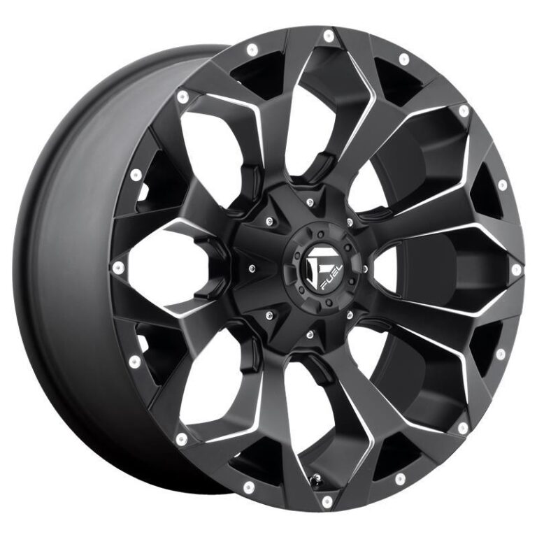 FC546 MATTE BLACK MILLED 12x22 8/180 ET-44 CB124,2 60°