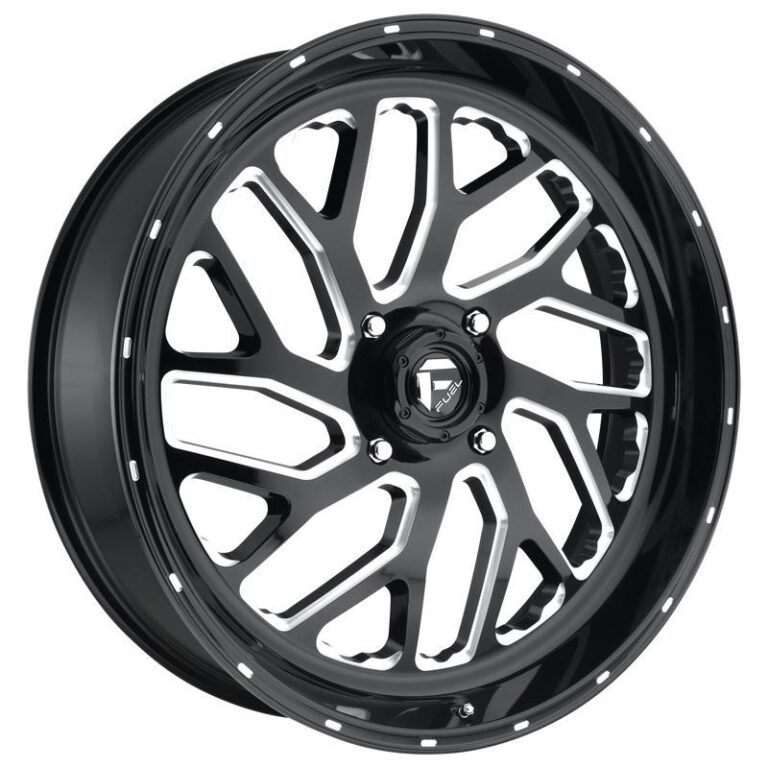 FC581 GLOSS BLACK MILLED 12x20 8/180 ET-43 CB124,2 60°