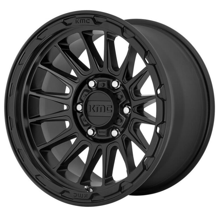 KM542 Satin Black 8,5x17 6/139,7 ET0 CB106,2 60°