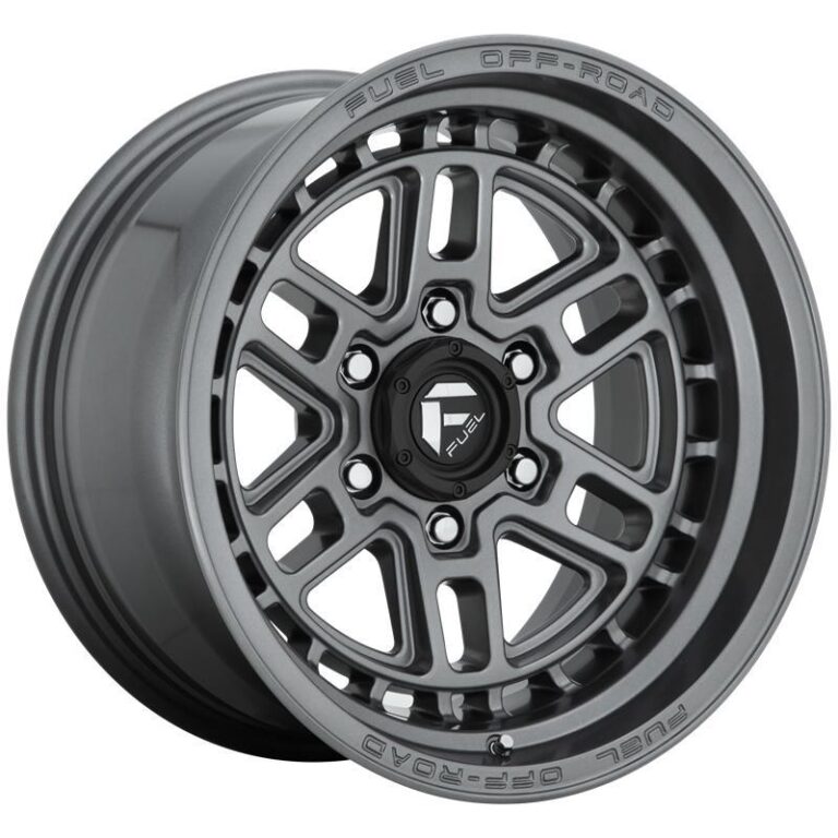 FC668 MATTE GUN METAL 9x17 5/127 ET-12 CB71,5 60°