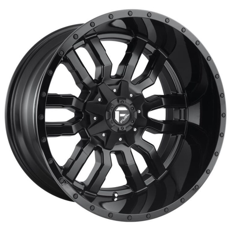 FC596 MATTE BLACK GLOSS BLACK LIP 8x18 5/114,3/120 ET35 CB72,6 60°