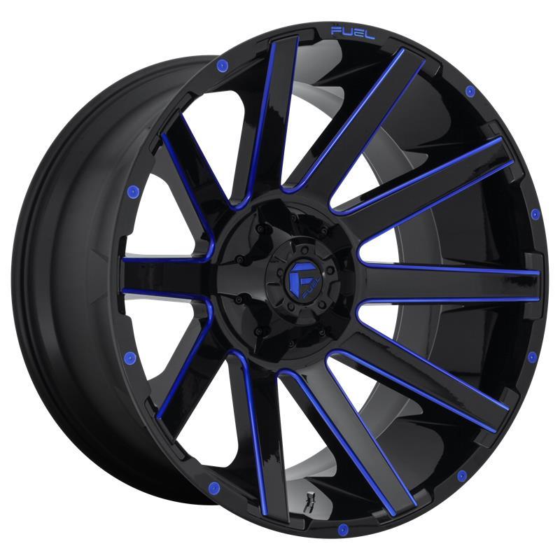 FC644 GLOSS BLACK BLUE TINTED CLEAR 9x18 6/135/139,7 ET1 CB106,1 60°