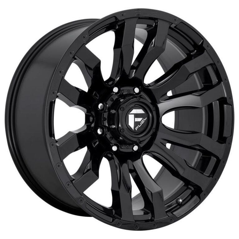 FC675 GLOSS BLACK 9x18 6/135 ET1 CB87,1 60°
