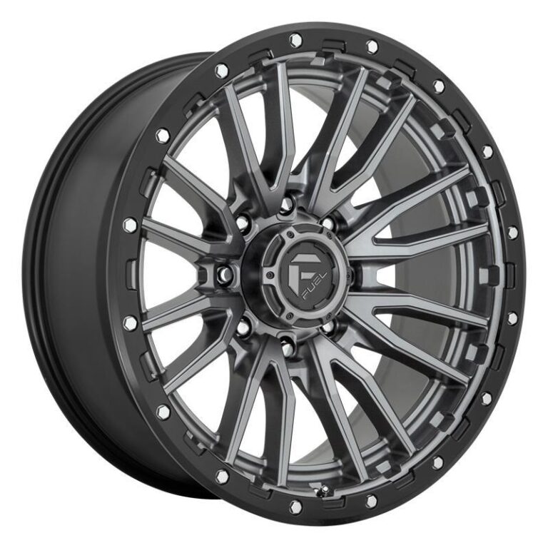 FC680 MATTE GUN METAL BLACK BEAD RING 9x18 6/120 ET1 CB67,1 60°