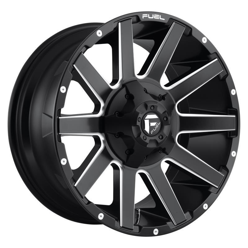 FC616 MATTE BLACK MILLED 9x20 5/139,7/150 ET20 CB110,1 60°