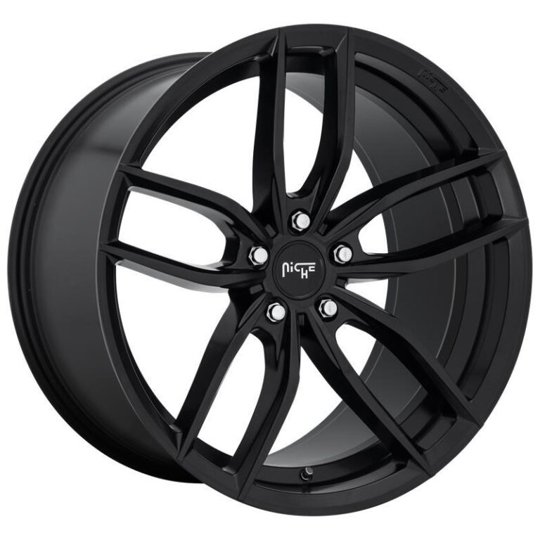 NC203 MATTE BLACK 8x17 5/108 ET40 CB72,6 60°