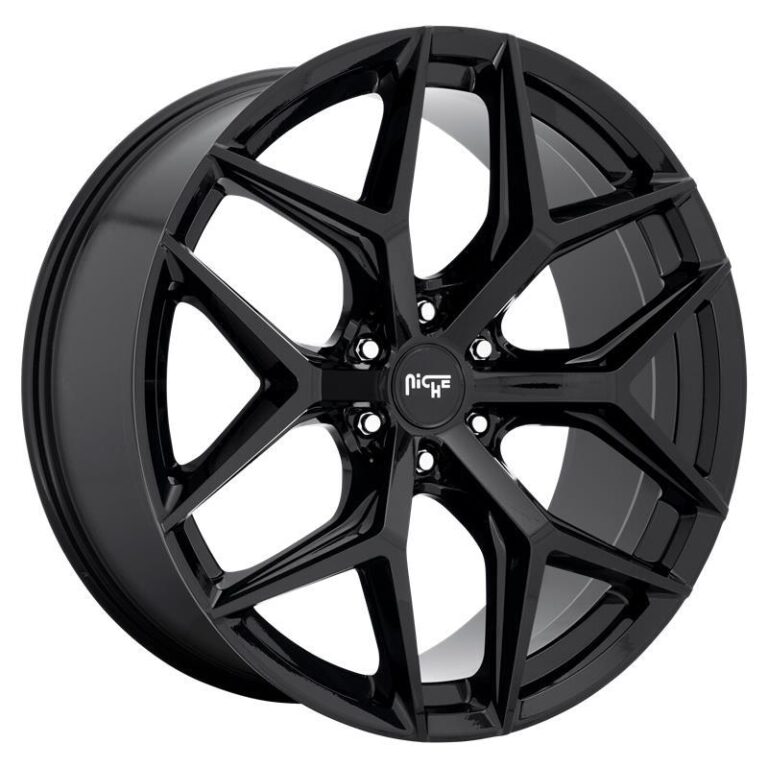NC231 GLOSS BLACK 10x24 6/135 ET30 CB87,1 60°