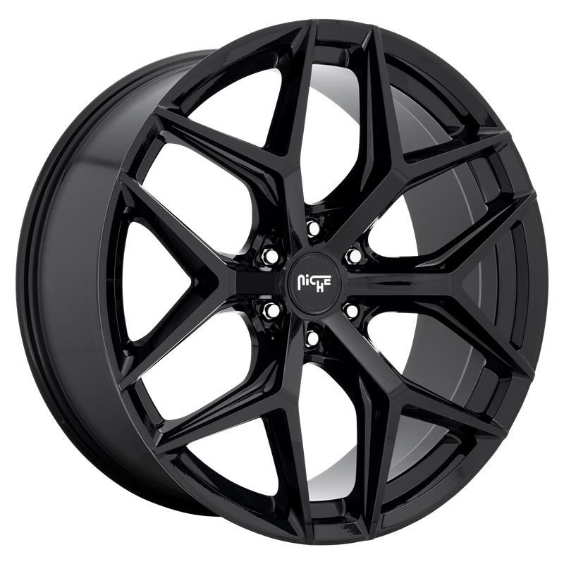 NC231 GLOSS BLACK 10x24 6/135 ET30 CB87,1 60°