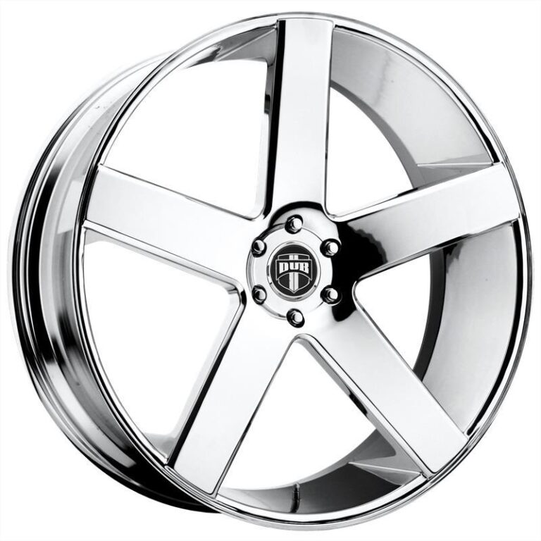 DC115 CHROME PLATED 10x24 5/127 ET19 CB78,1 60°