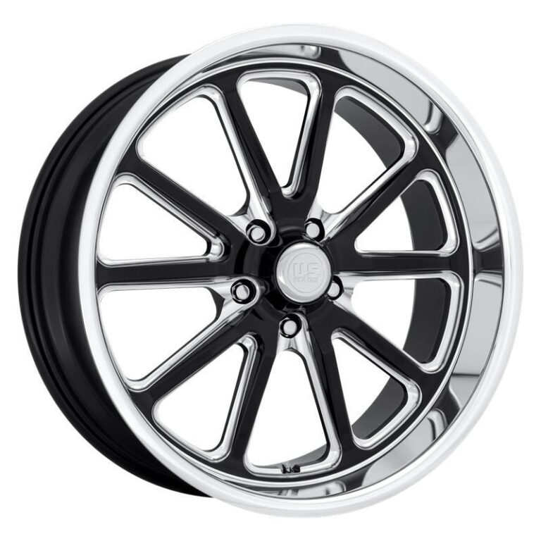 UC117 GLOSS BLACK MILLED 8x17 5/120,65 ET1 CB72,6 60°