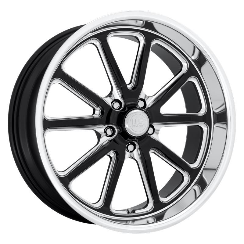 UC117 GLOSS BLACK MILLED 8x17 5/120,65 ET1 CB72,6 60°