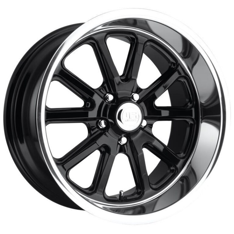 UC121 GLOSS BLACK 9,5x18 5/114,3 ET1 CB72,6 60°