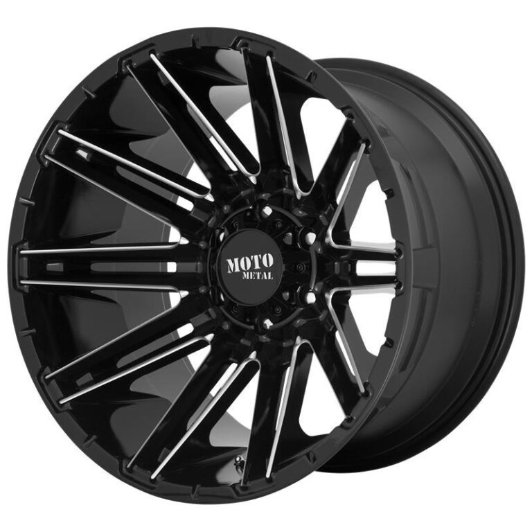 MO998 Gloss Black Milled 10x20 6/139,7 ET-18 CB106,2 60°