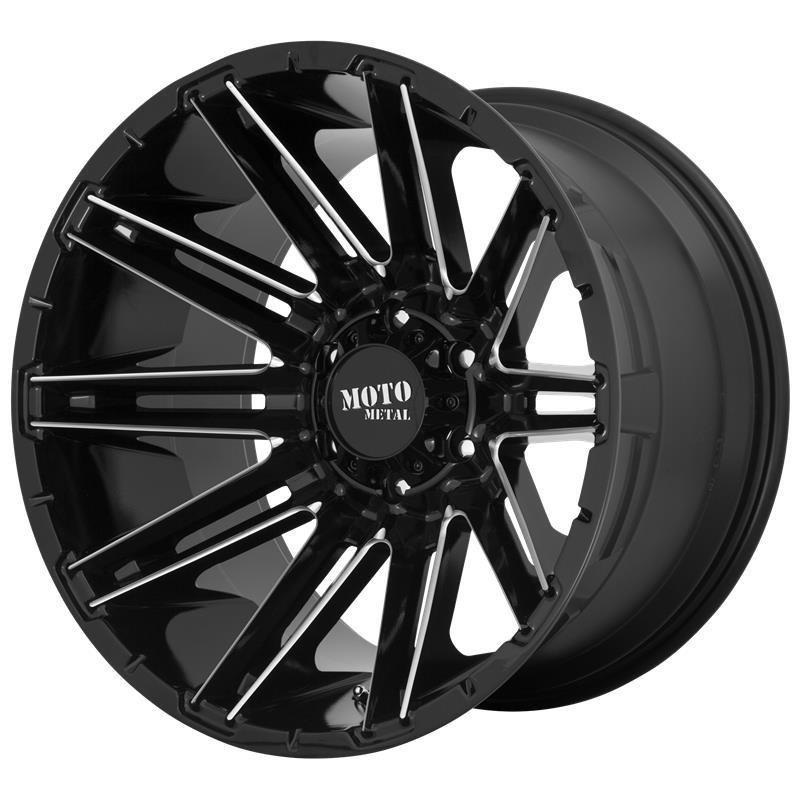 MO998 Gloss Black Milled 10x20 6/139,7 ET-18 CB106,2 60°