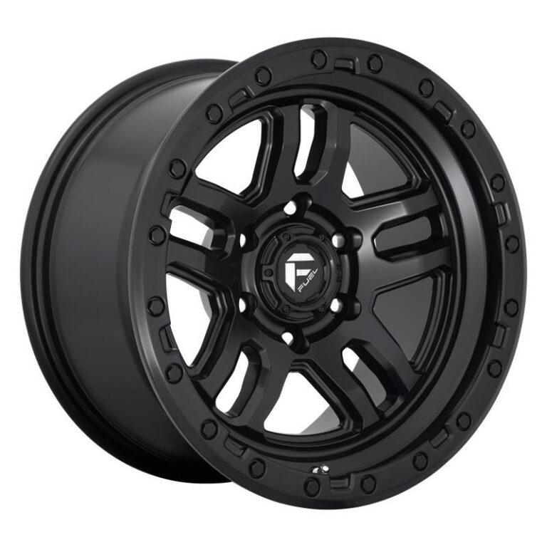 FC700 MATTE BLACK 9x18 6/135 ET20 CB87,1 60°