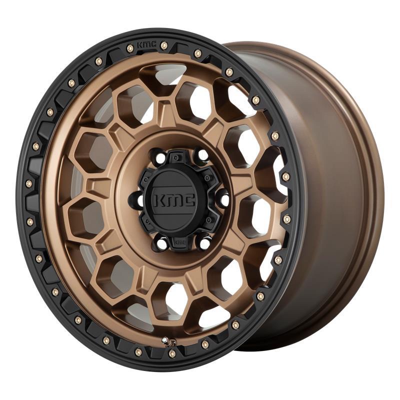 KM545 Matte Bronze With Black Lip 8x17 5/114,3 ET35 CB72,6 60°