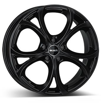 MAK Lario Gloss Black 8x18 5/110 ET41 CB65,1 60°