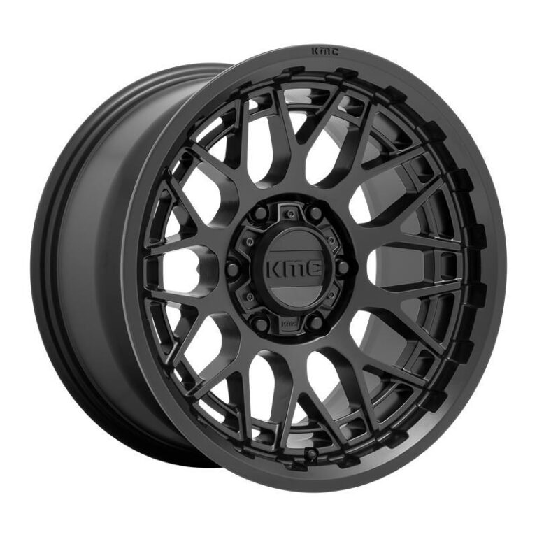 KM722 Satin Black 9x20 8/165,1 ET18 CB125,1 60°