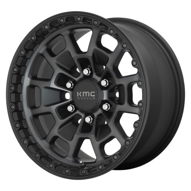 KM718 SUMMIT SATIN BLACK W/ GRAY TINT 8,5x17 5/127 ET0 CB71,5 60°