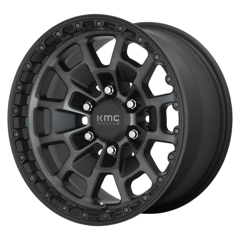 KM718 SUMMIT SATIN BLACK W/ GRAY TINT 8,5x17 5/127 ET0 CB71,5 60°