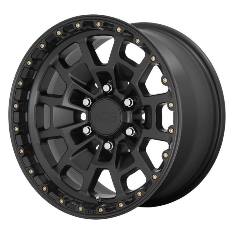 KM718 SUMMIT SATIN BLACK 8,5x17 5/150 ET0 CB110,1 60°