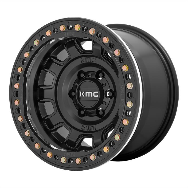 KM236 Satin Black 9x17 8/170 ET-38 CB125,1 60°