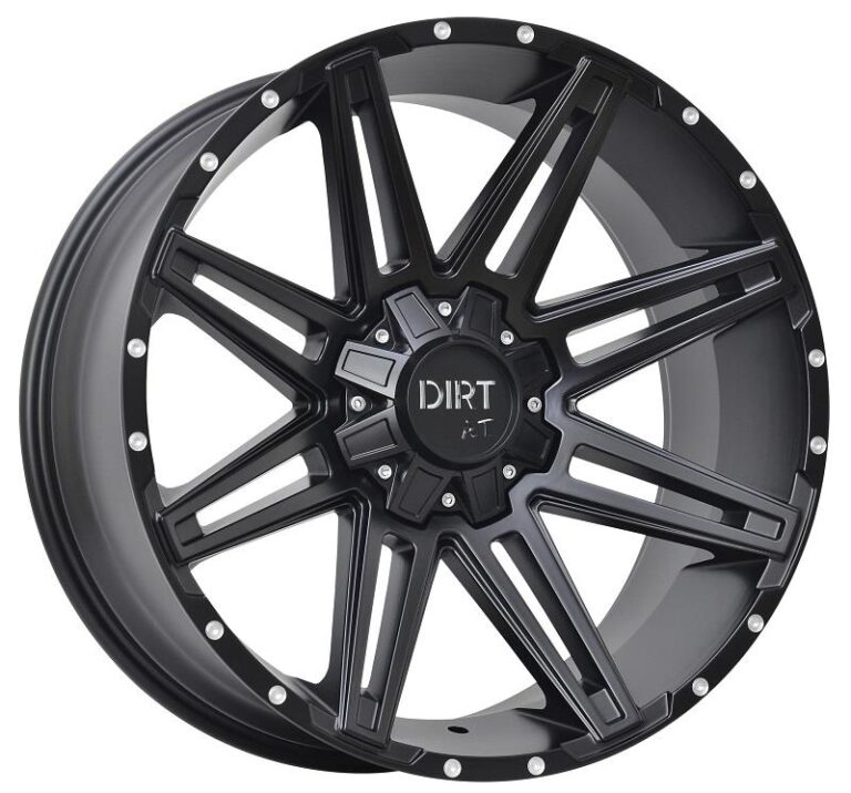 D88 Flatblack milled rivets 9x20 5/120/139,7 ET25 CB78,1 60°