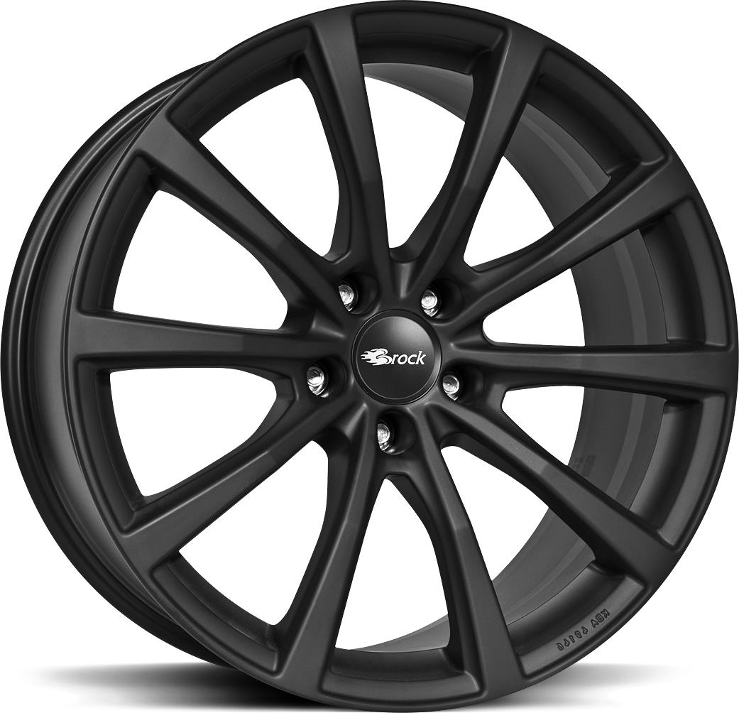 BROCK B32 Black Matt 7,5x19 5/120 ET52 CB72,6 60°