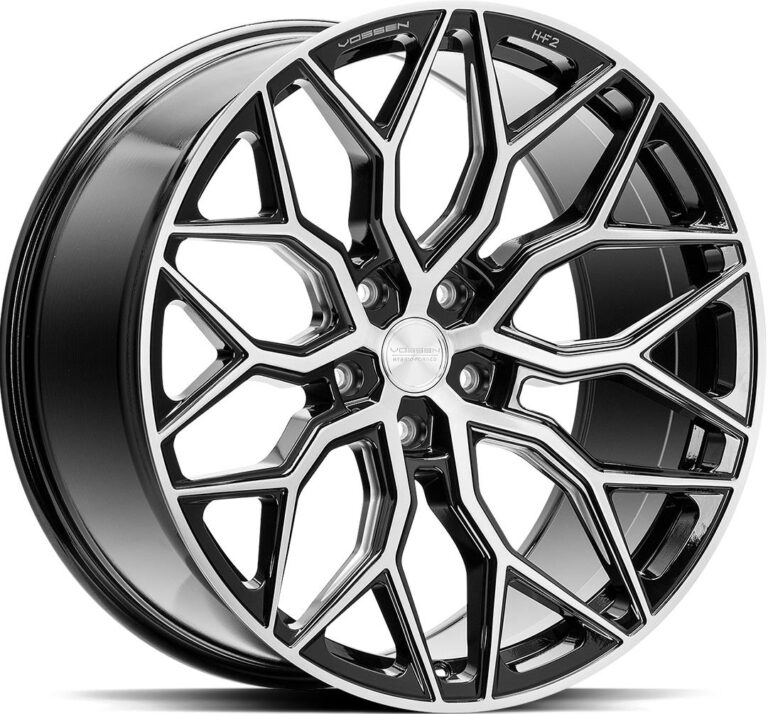 VOSSEN HF2 Brush Gloss Black 9x20 5/112 ET25 CB66,6 60°