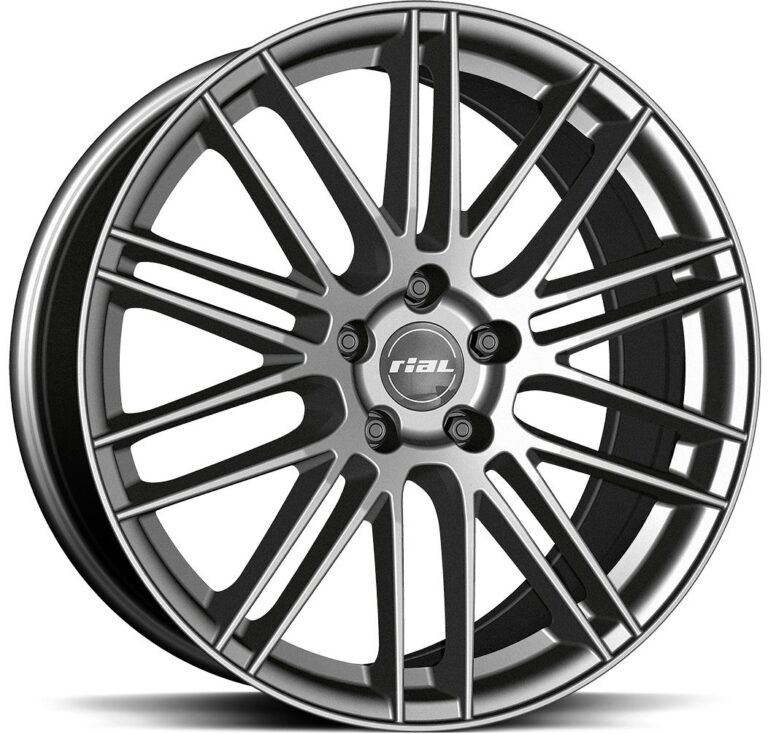 RIAL KiboX Metal Grey 9x20 5/112 ET52 CB66,6 R14
