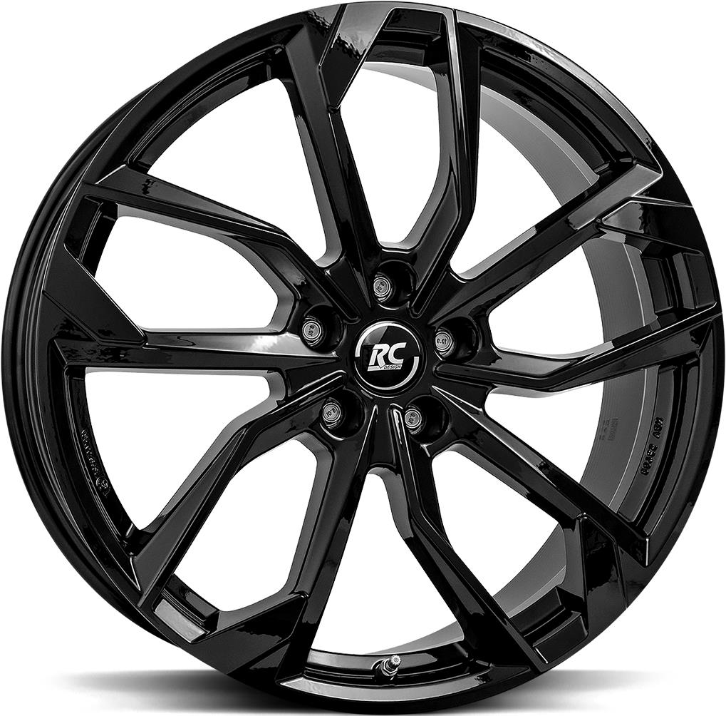 BROCK RC34 Shiny Black 6x16 4/100 ET45 CB56,1 R12