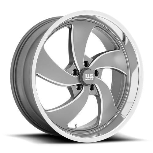 U133 DESPERADO ANTHRACITE MILLED DIAMOND CUT LIP 9,5x20 5/127 ET1 CB78,1 60°