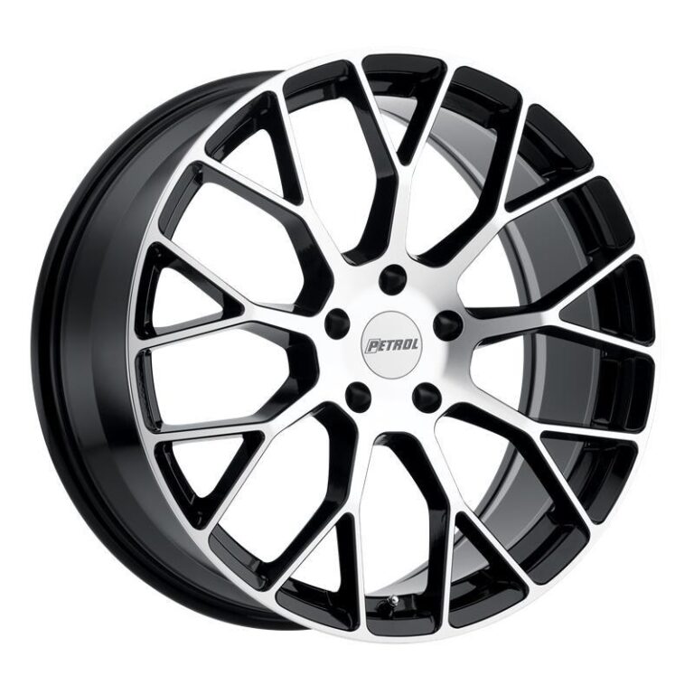 P2B GLOSS BLACK W/ MACHINED FACE 8,5x20 5/108 ET40 CB72,1 60°