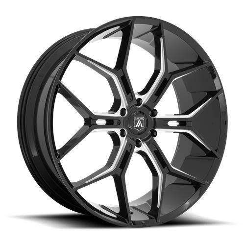 ABL-38 MONARCH TRUCK GLOSS BLACK MILLED 9,5x22 6/135 ET38 CB87,1 60°