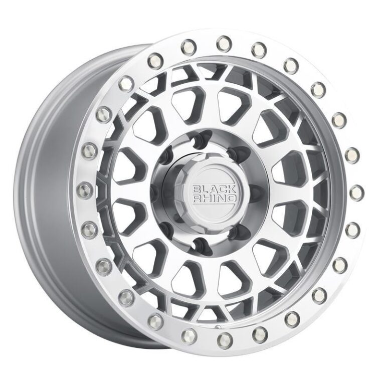 PRIMM SILVER W/ MIRROR FACE & MACHINED RING 9,5x18 8/170 ET0 CB125,1 60°