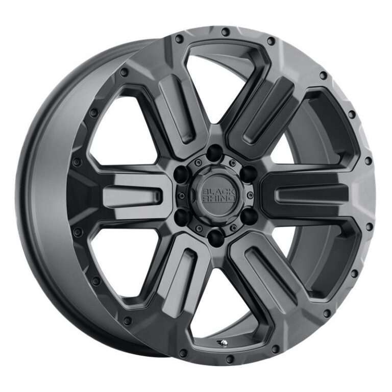 WANAKA MATTE BLACK 8,5x17 6/120 ET35 CB67,1 60°
