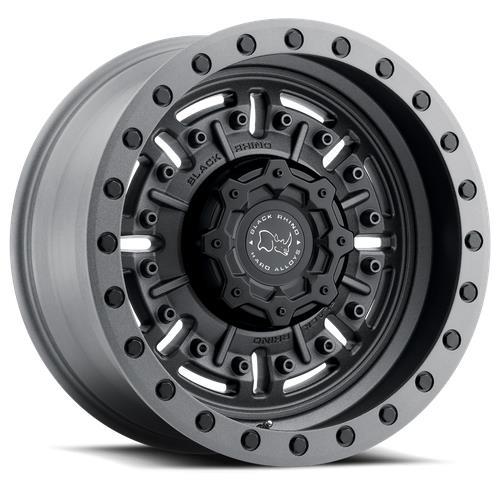 ABRAMS TEXTURED MATTE GUNMETAL 9,5x17 8/165,1 ET-18 CB122,4 60°