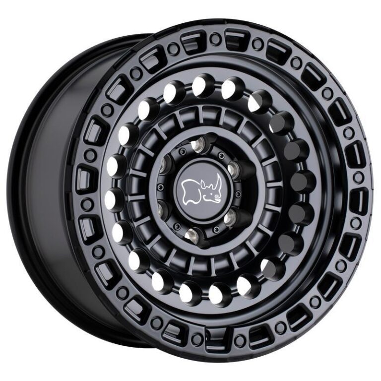 SENTINEL MATTE BLACK 8,5x17 6/114,3 ET0 CB76,1 60°