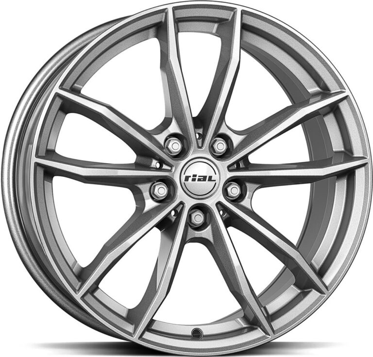 RIAL X12X Metal Grey 9x20 5/112 ET35 CB66,7 60°