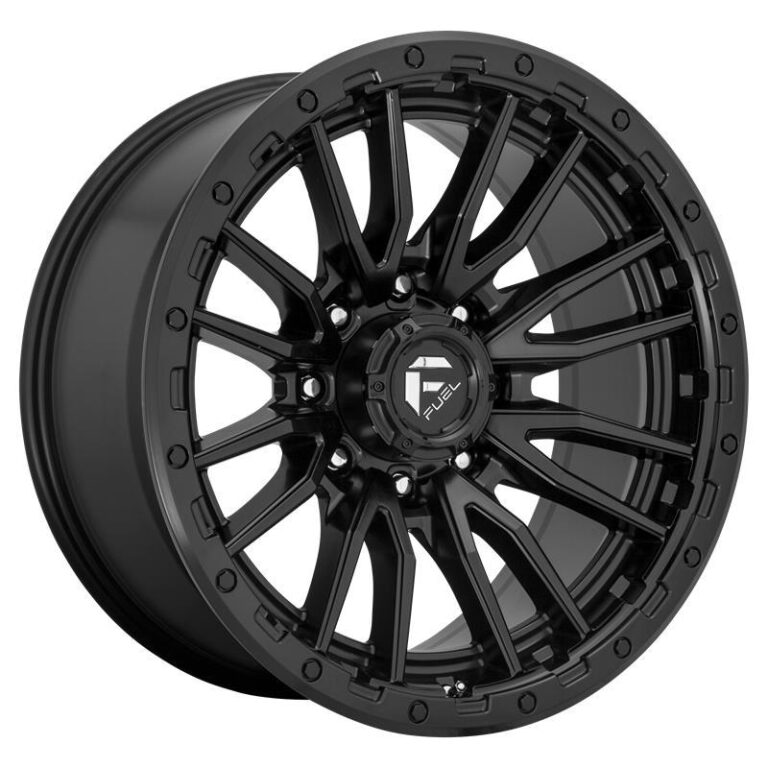 D679 REBEL MATTE BLACK 8x16 6/139,7 ET1 CB106,1 60°