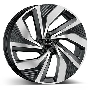 MAK Electra Black Mirror 7,5x19 5/112 ET50 CB57,1 R13