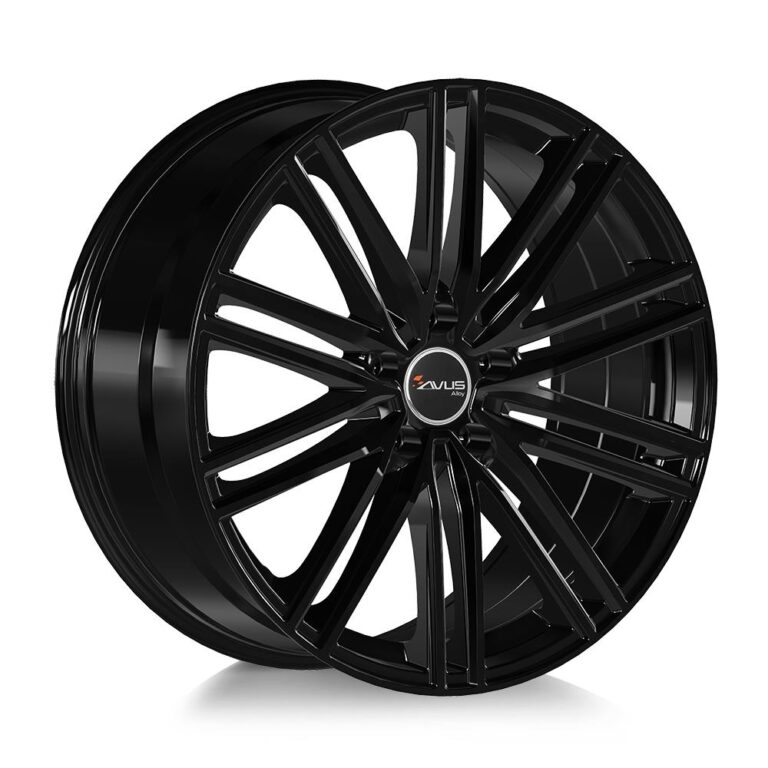 AVUS AC-M08 Black 9x22 5/112 ET26 CB66,6 R14
