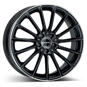 MAK Komet Gloss Black M.Ring 7,5x17 5/112 ET40 CB66,6 R14